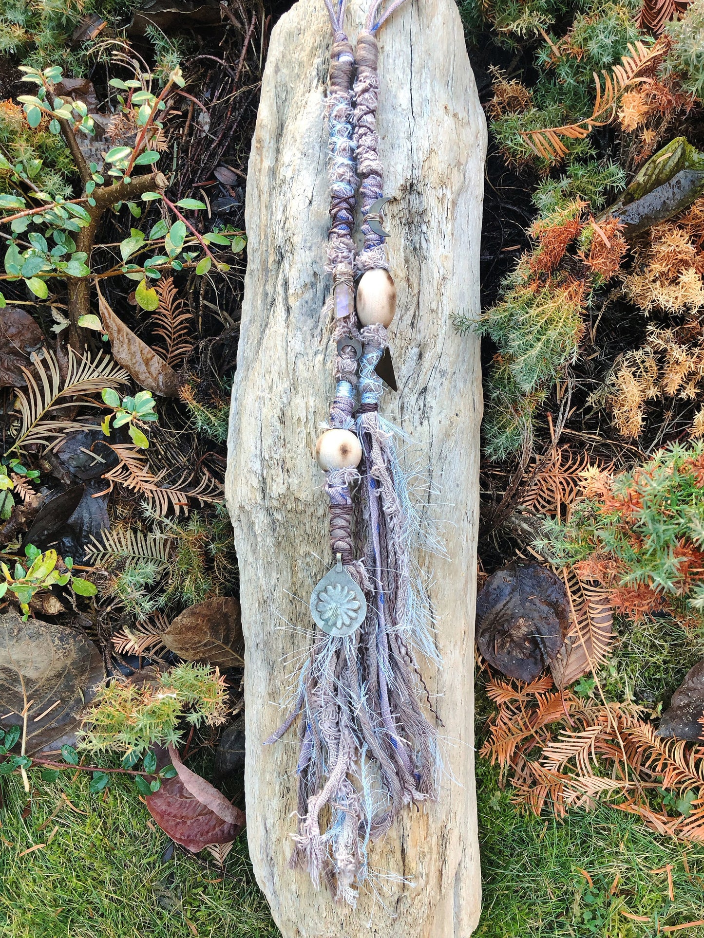 ONE Made To Order Moon Magick Hairwrap, Dreadwrap, Fabric Loc Extension