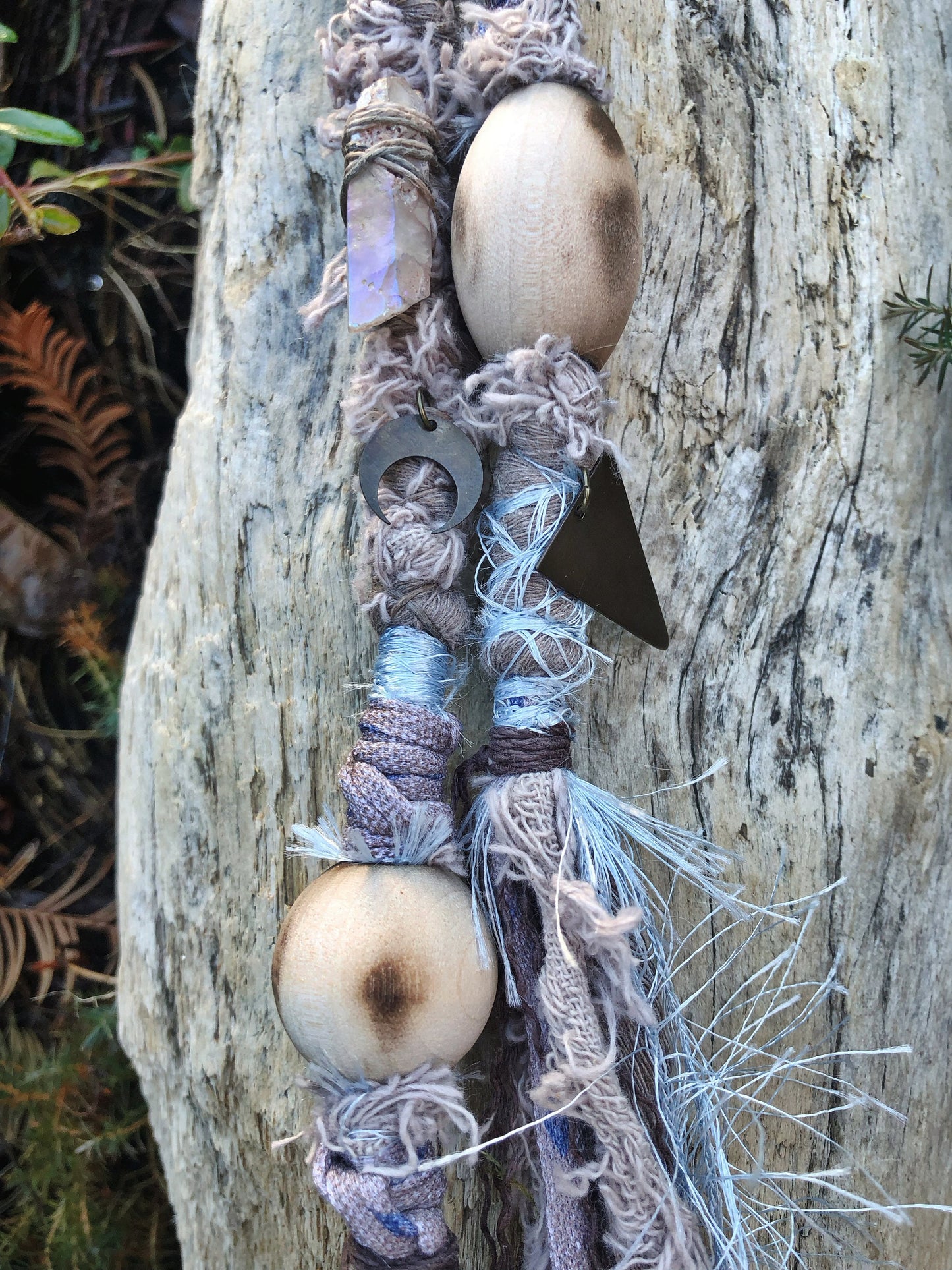 ONE Made To Order Moon Magick Hairwrap, Dreadwrap, Fabric Loc Extension