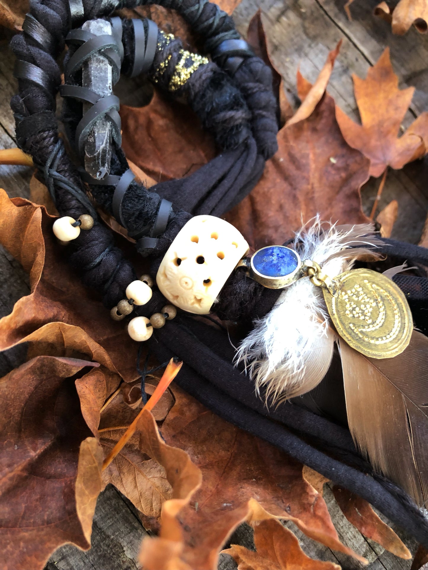 Witch Dust Set of 2 Loop Hairwraps 18”
