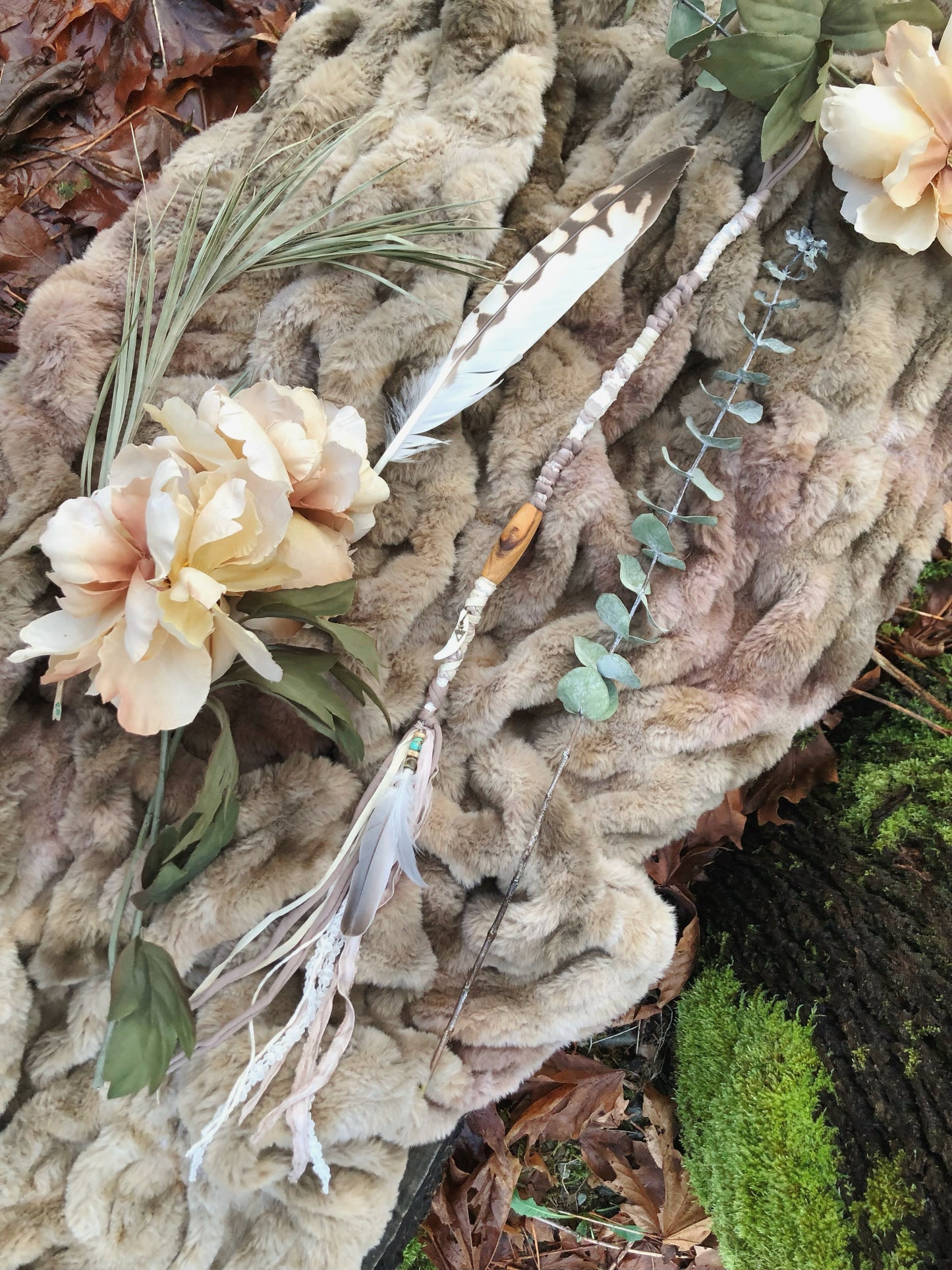 Ethereal Earth Loop Hairwrap 24.5”
