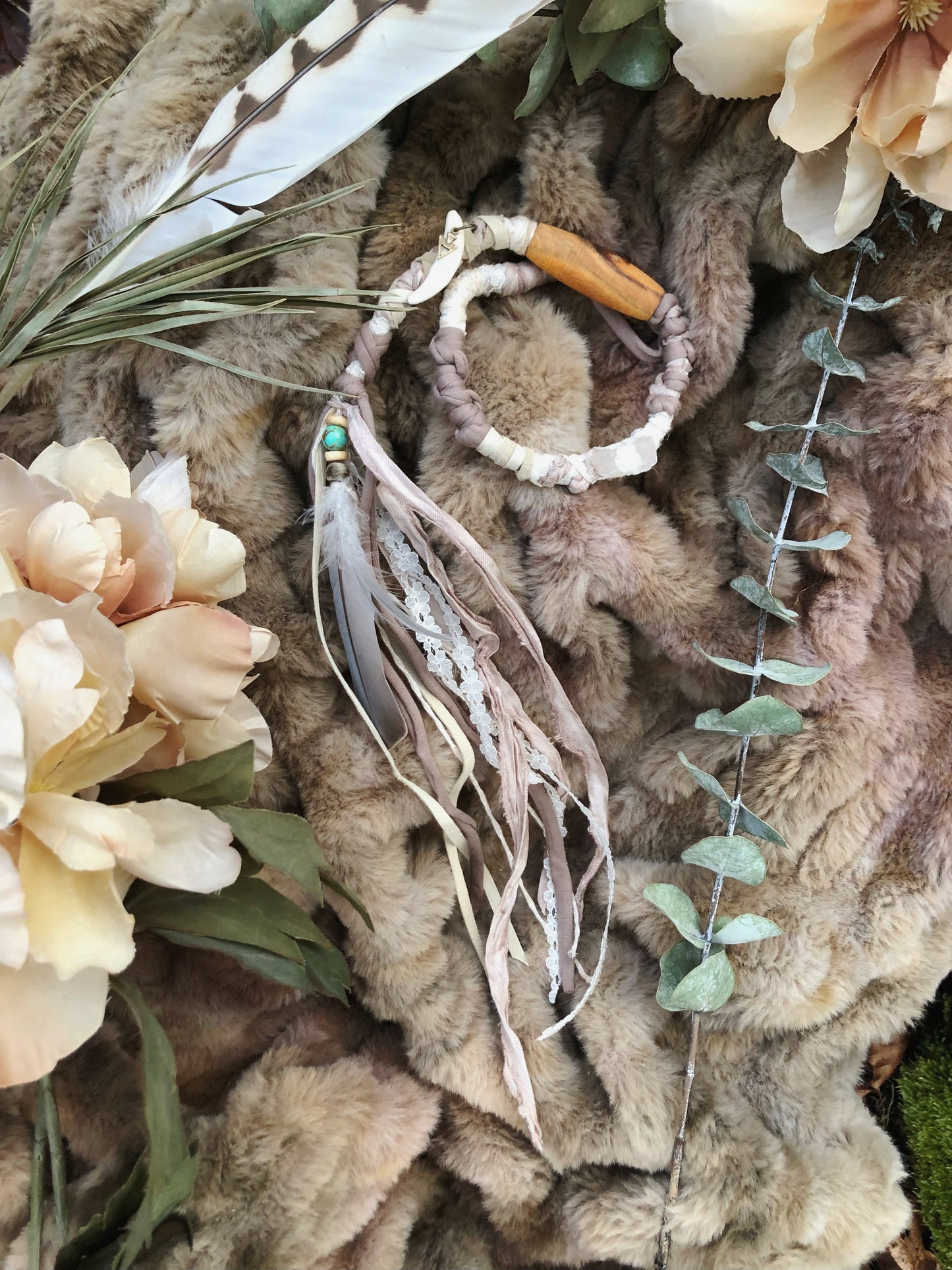 Ethereal Earth Loop Hairwrap 24.5”