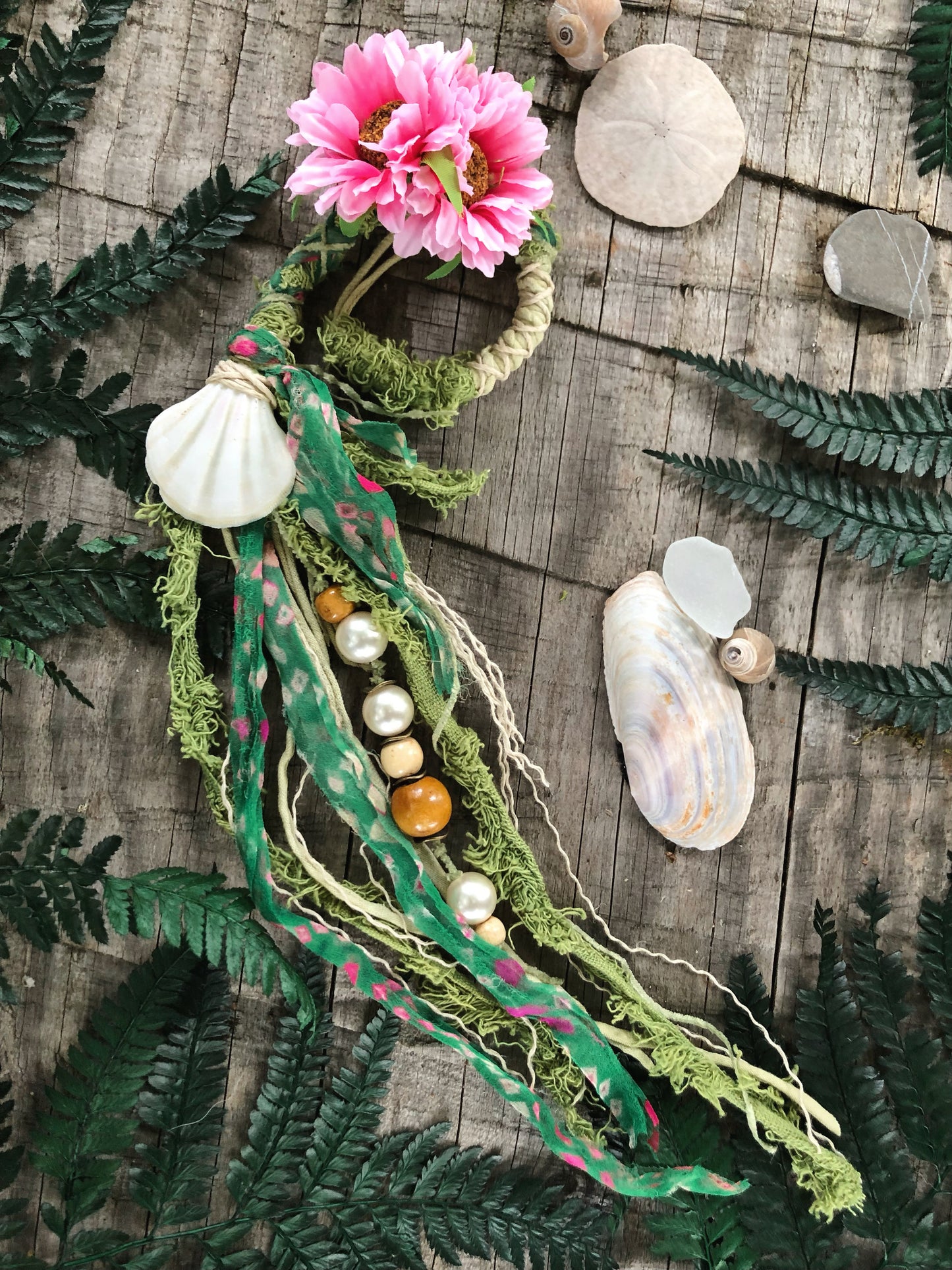 Vibrant Sea Loop Hairwrap 19.5”