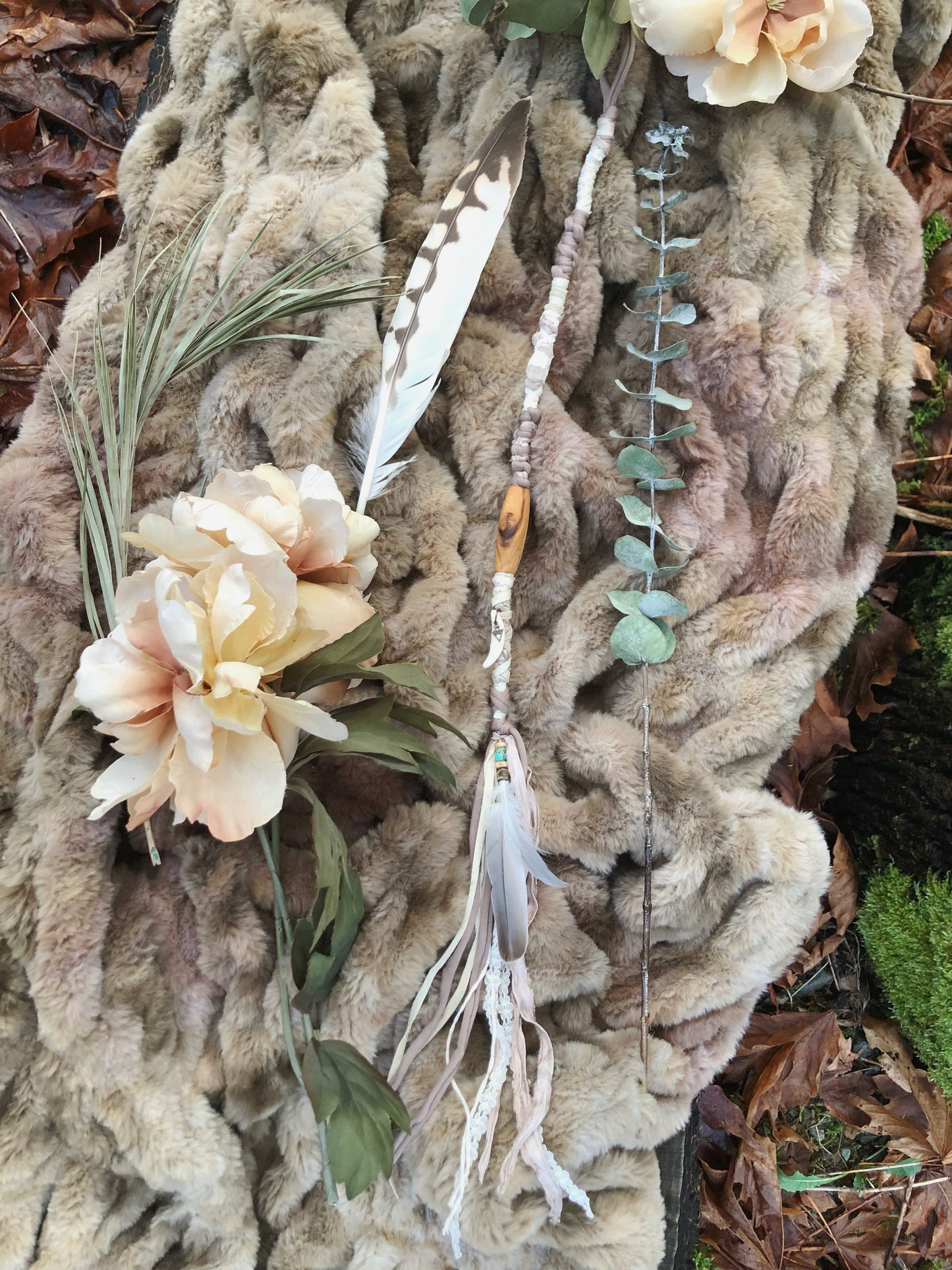 Ethereal Earth Loop Hairwrap 24.5”