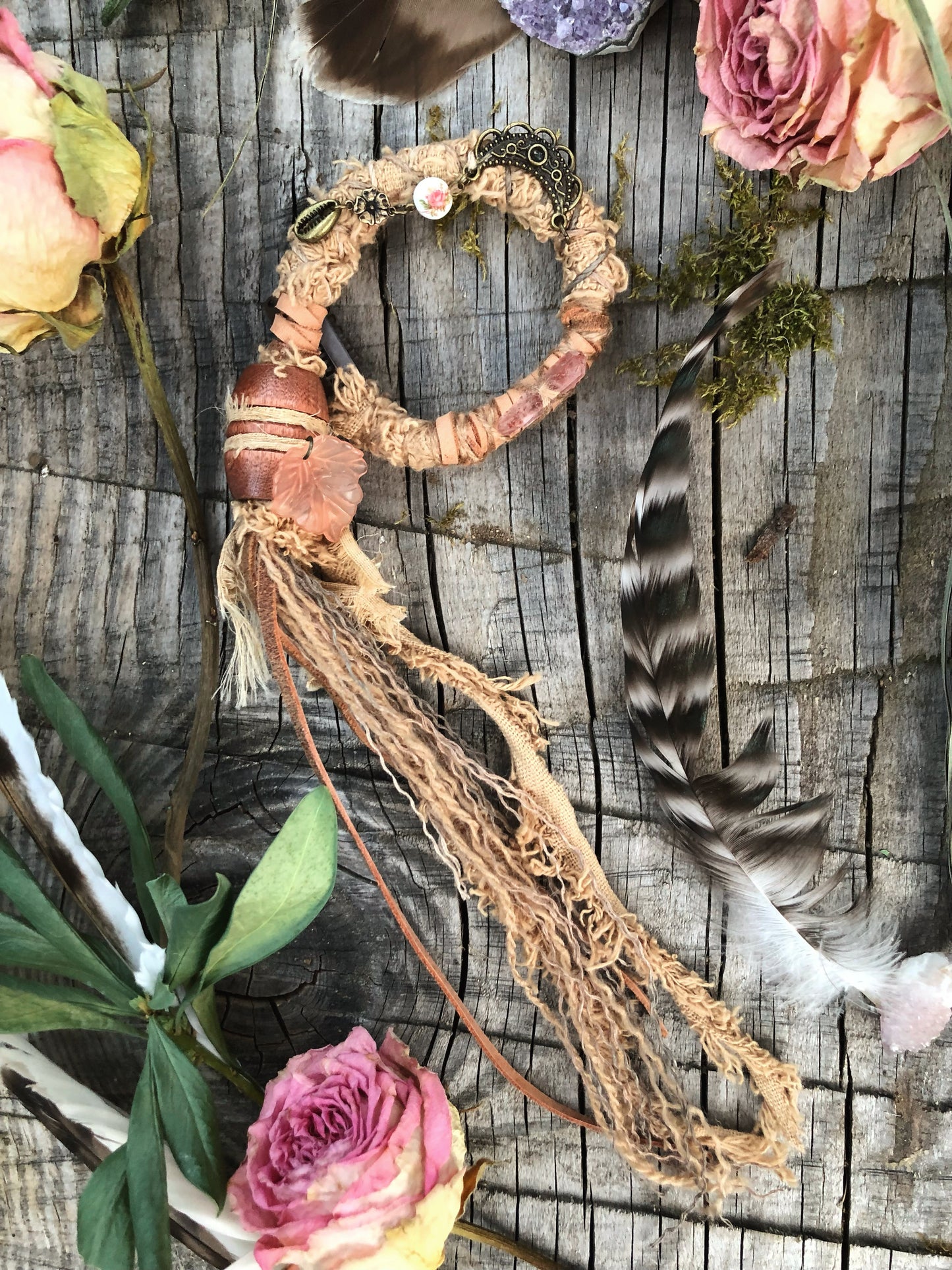 Festival Neutrals CLIP-IN Hairwrap 17.5”