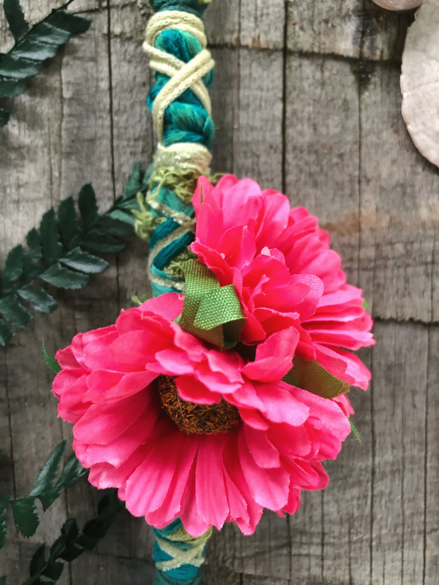Vibrant Sea Loop Hairwrap 22”