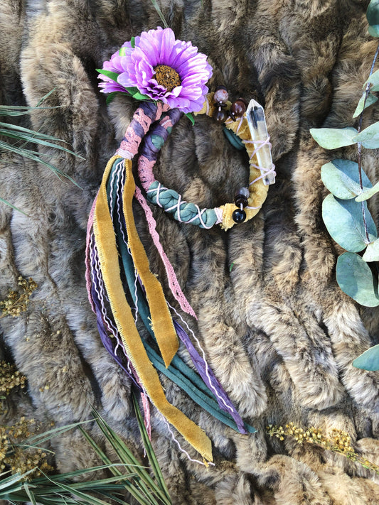 Retro Bloom Hairwrap 19”