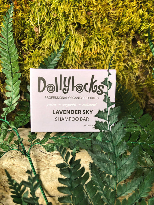 Dollylocks Lavender Sky Shampoo Bar