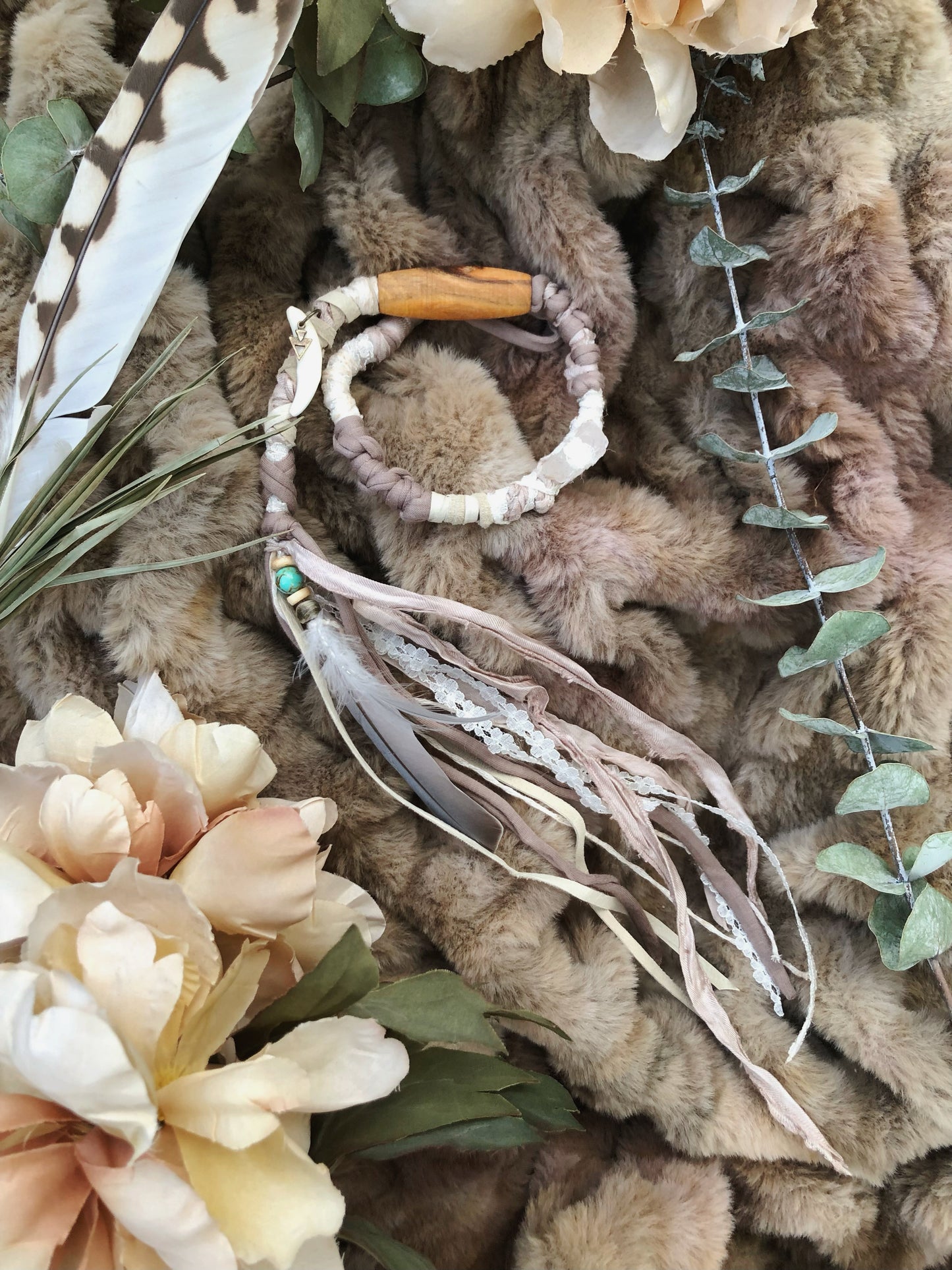 Ethereal Earth Loop Hairwrap 24.5”