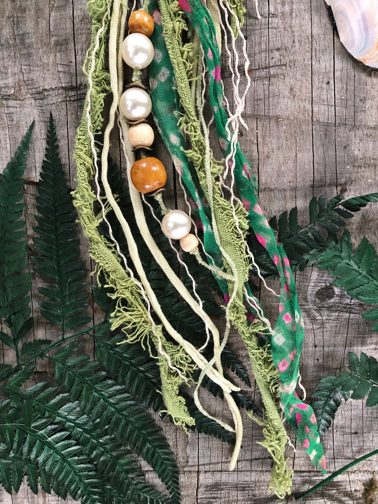 Vibrant Sea Loop Hairwrap 19.5”