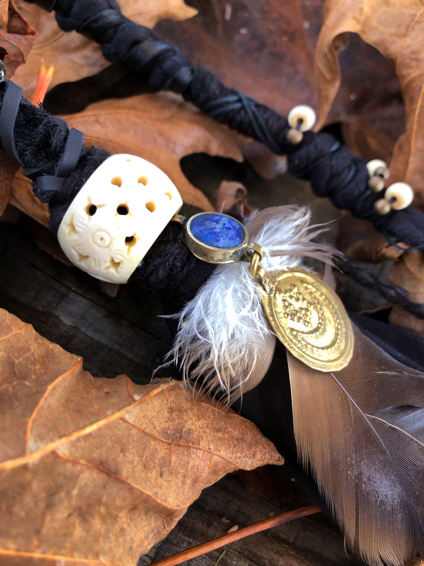Witch Dust Set of 2 Loop Hairwraps 18”