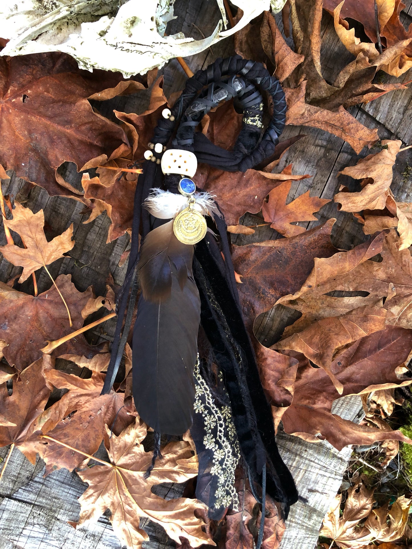 Witch Dust Set of 2 Loop Hairwraps 18”