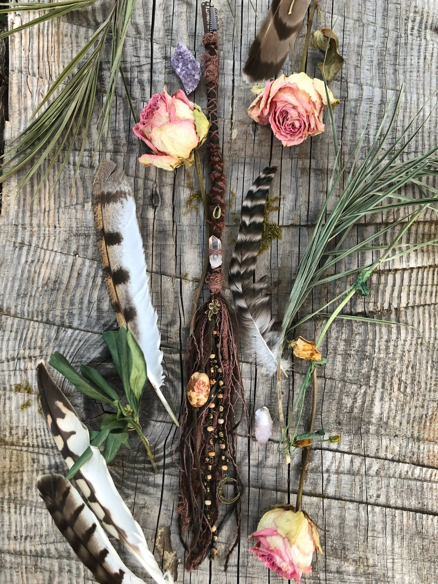 Festival Neutrals CLIP-IN Hairwrap 19”