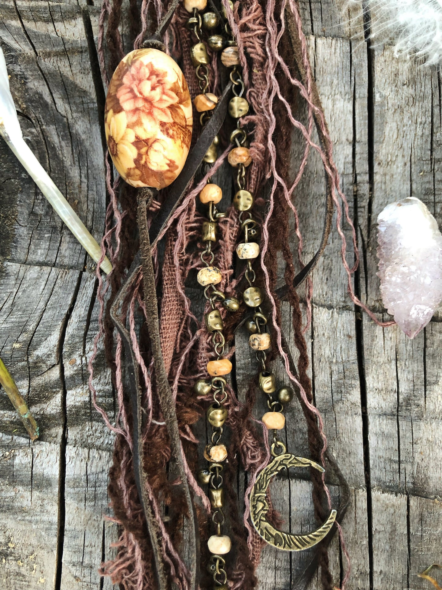 Festival Neutrals CLIP-IN Hairwrap 19”