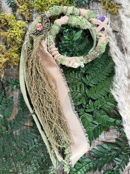 Moss Loop Hairwrap Dreadlock Accessory 26.5”