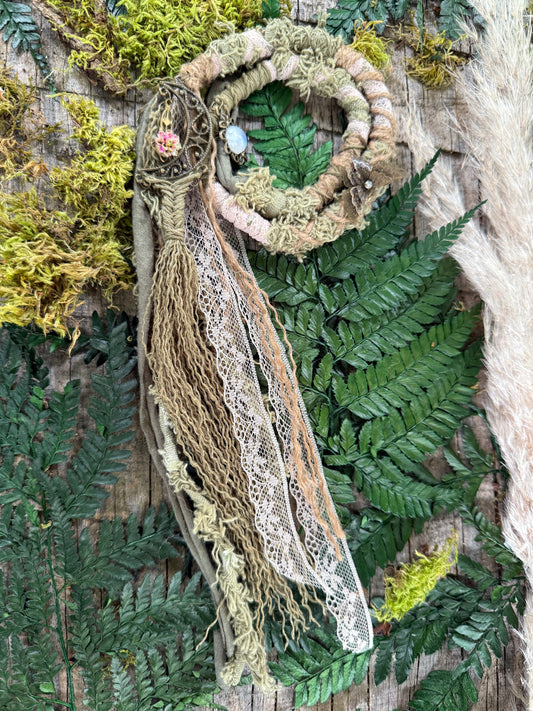 Moss Loop Hairwrap Dreadlock Accessory 30”