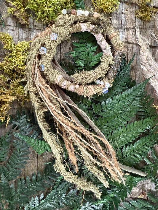 Moss Loop Hairwrap Dreadlock Accessory 27”