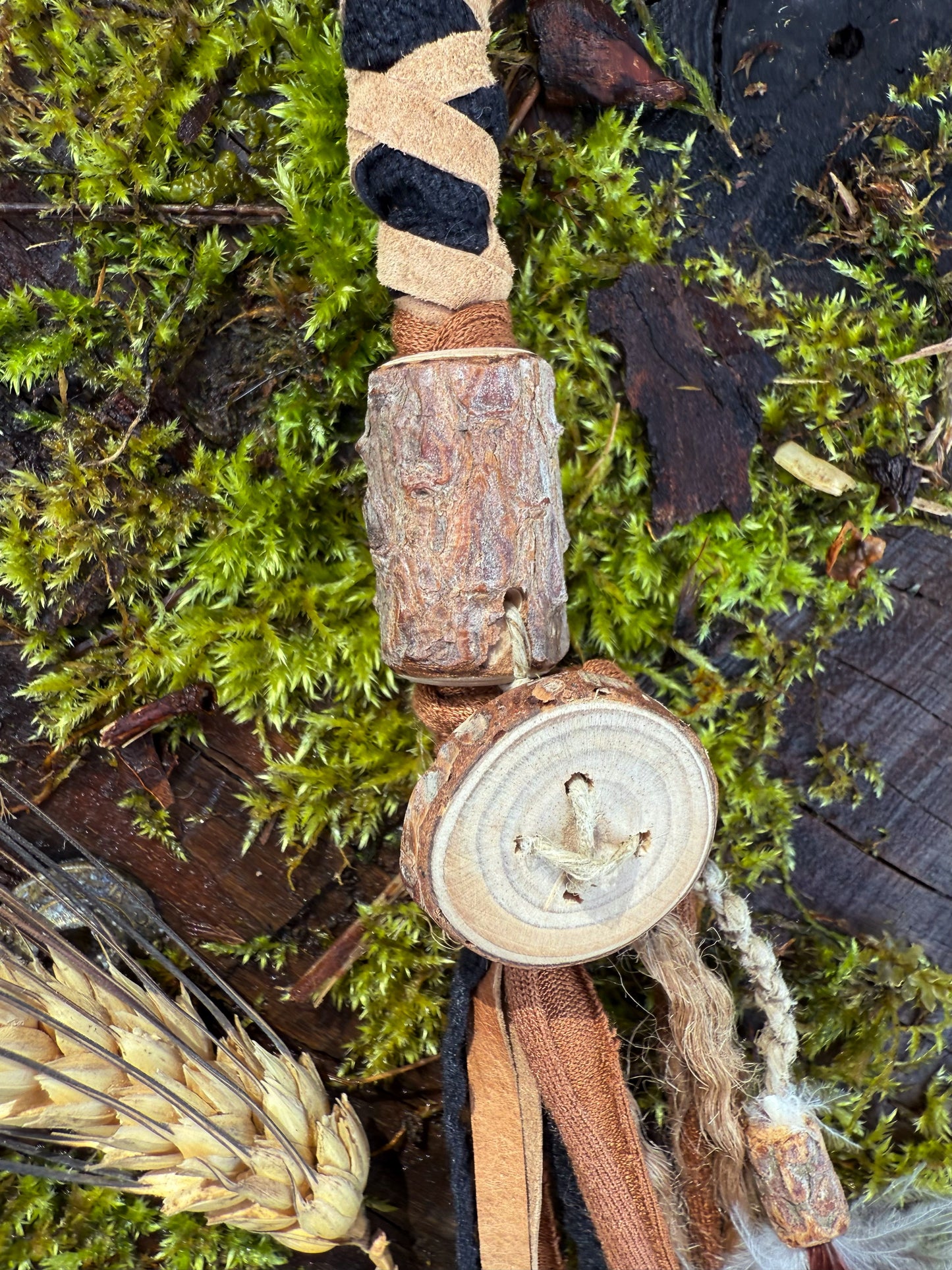 Woodland Boho Loop Hairwrap Dreadlock Accessory 20”